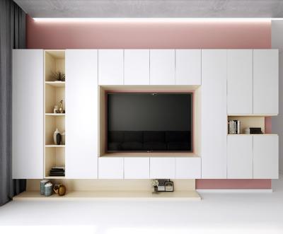 China Nordic Living Room TV Shelves Three Color Warm Furniture Online Custom for sale