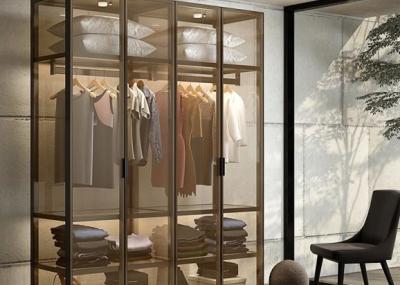 Chine garde-robe en bois de porte coulissante de 60cm double avec la chambre à coucher d'instruction en métal de tiroirs à vendre