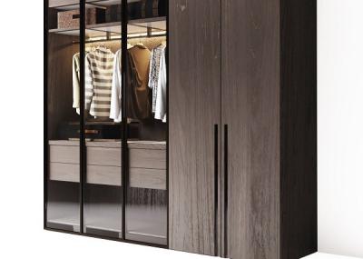 China 3000mm Bedroom Wardrobe Closets for sale
