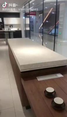 China la familia de los 75in manchó a los armarios de cocina modernos de Beadboard de la madera contrachapada que U forma el tablero de partícula en venta