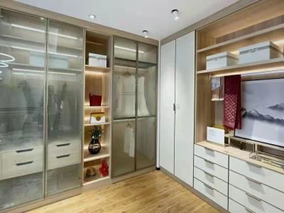 China 4M Walk In Closet Garderoben-volle Höhen-beanspruchen Stahlpendeltür-Kabinett mit Schuhen Funktion stark zu verkaufen
