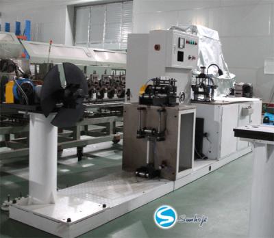 China 2.2KW Radiator Fin Forming Machine With Touch Screen Fin Forming Motor for sale