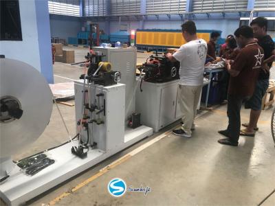 中国 Automotive Radiator Fin Forming Machine 0.8Mpa Aluminum Copper Fin Forming Equipment 販売のため