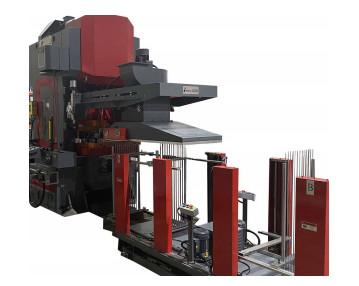 China H Type High Speed Fin Press Line For Fin Production And Stack Length 900/1200/1500 for sale