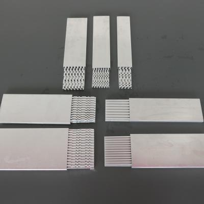 China ISO9001 0.26mm Thick Light Oval Radiator Tube Aluminum Rectangle for sale