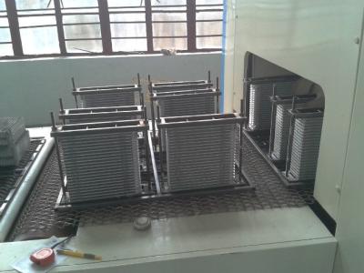 China 150-600 velocidad de mm/min de Mesh Belt Hydrogen Brazing Furnace para los corazones del radiador en venta