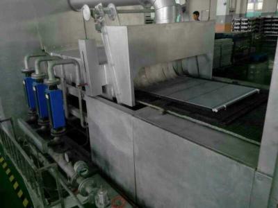 China Luchtkoeling Industriële 900mm/Min Aluminum Continuous Brazing Furnace 700KW Te koop