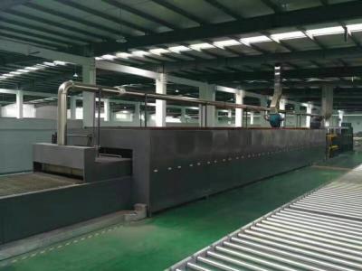 China 30m Length Brazing Furnace Aluminum Brazing Furnace , Continuous Brazing Furnace for sale