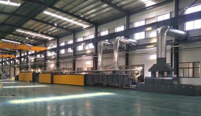 China tratamiento térmico del certificado del CE de 1000mm/Min Aluminum Brazing Furnace en venta