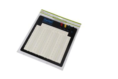 China White Combined Solderless Circuit Board Breadboard 2420 Tie - Points Round Holes for sale