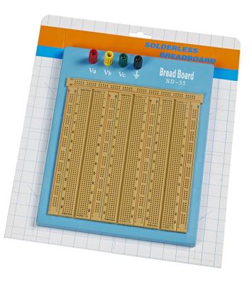 China Easy Breadboard Circuits 2420 Points With Copper Alloy Nickel Plate for sale