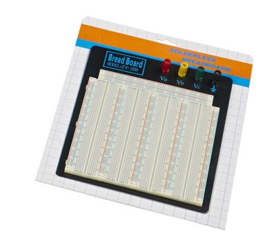 China DIY Prototyping Breadboard Solderless 3220 Points With Metal Plate for sale