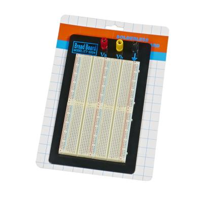 China 1500 Points Black Plate Solderless Breadboard Kit with 3 Binding Posts for sale