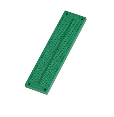 China 700 Tie-points Green Solderless Circuit Board , Prototyping Universal Printed Circuit Board for sale