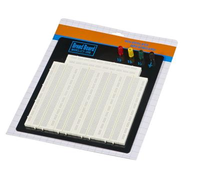 China 3260 Points Big Electronic Solderless Breadboard Kit With 4 Binding Posts for sale