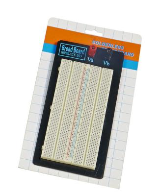 China Testing 1360 Tie Point  Solderless Breadboard Kit With Metal Plate for sale