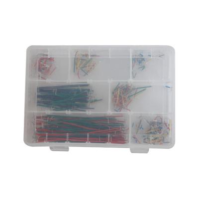 China Electronic Project Starter Kit 350 Pcs 22 AWG Solid Core Jumper Wires for sale