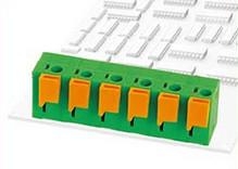 China HQ142V-7.62 Shakeproof PCB Spring Terminal Block 300V 10A for sale