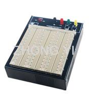 China 2420 Points Colored Coordinates Brown Power Supply Breadboard With Metal Case for sale