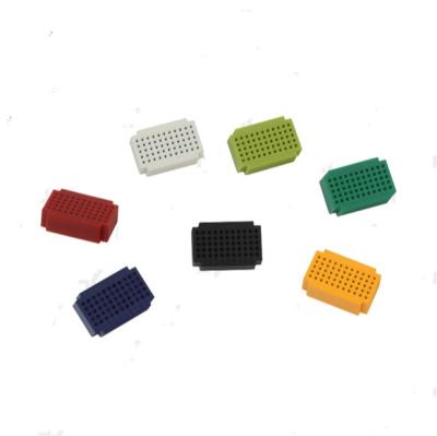 China Colorful Prototyping Breadboard , Solderless Super Mini Prototyping Board for sale