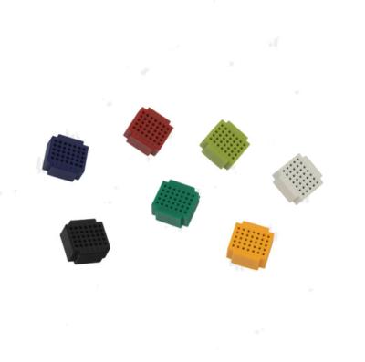 China Colorful Super Mini Solderless Breadboard 35 Tie - Points One Terminal Strip for sale