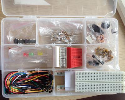 China Small Solderless Breadboard Experiment Project Kit With Many Components for sale