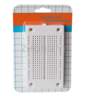 China Half - Size Larger Breadboard Circuit Projects 270 Point 8.6x4.6x0.85 cm for sale