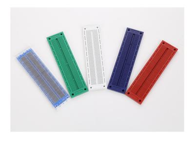 China Square Hole Solderless Breadboard Projects Printed Circuit Board Prototyping for sale