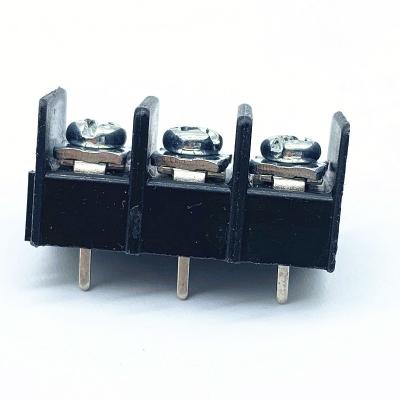 China 3 Way 8.5mm Pitch PCB DIN Barrier Terminal Block for sale