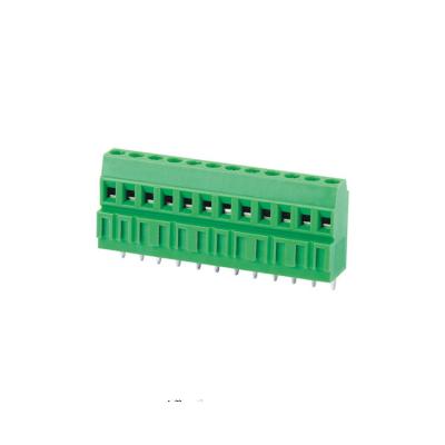 China HQ128H-3.5/3.81 Pitch Screw Type Terminal Block 300V/10A Quick PCB Connector for sale