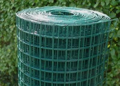 China Green Coated 0.35mm-6mm Wire Mesh Roll Welded Wire Mesh Fencing Rolls Anti Aging for sale
