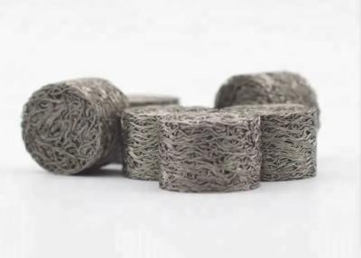 China Espuma Lance Compressed Knitted Filter Wire Mesh Corrosion Proof da neve ISO9001 à venda