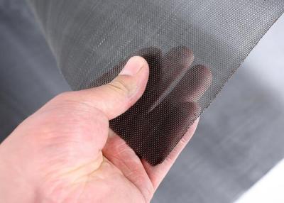 China malla de alambre de acero suave revestida de epoxy negra de los 4m en venta