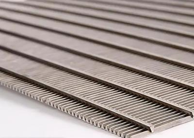 China 0.02-10mm Slot SS Static Filter Wire Mesh Wedge Johnson Screen Mesh Wear Proof for sale