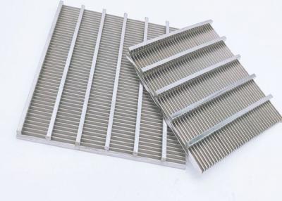 China SS304 SS321 V Slot Filter Wire Mesh Wedge Wire Filter Screen For Agriculture for sale