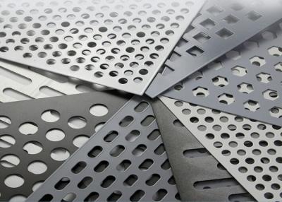 China 0.5m-6m Length Polishing Perforated Mesh Panel 0.8mm-100mm Hole Size For Decoration for sale