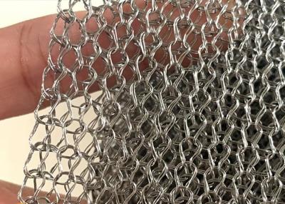 China 316L Knitted Stainless Steel Mesh Corrosion Resistant à venda