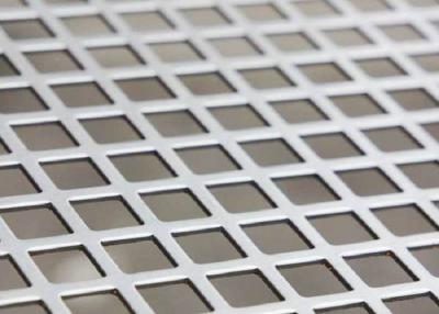 China Square And Hexagonal Small Hole Mesh Sheet Stainless Steel Aisi304 Punched en venta