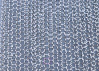 China 40mm Width Knitted Stainless Steel Mesh Tube For Filter Elements for sale