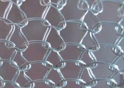 China Método de tejido de alambre de malla metálica de punto de filtro sólido de múltiples hebras anticorrosión en venta