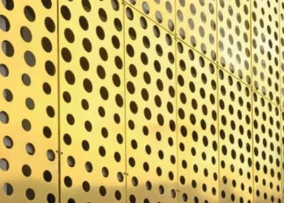 China Brass Filter Screen Mesh with Perforated Technic and High Strength Te koop