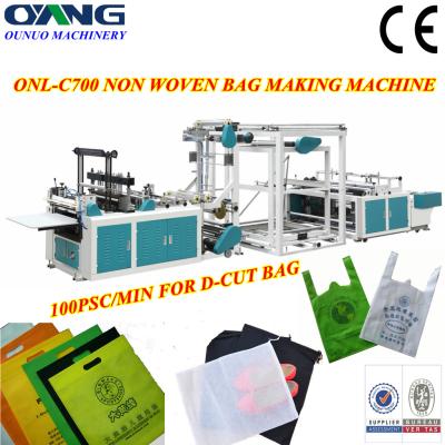China ONL-C700 High speed non woven bag making machine price for sale