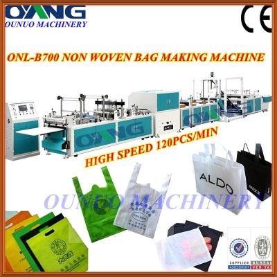 China Ultrasonic Non Woven Bag Making Machine High Speed For Shoes Bag for sale