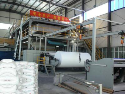 China High Efficiency Non Woven Fabric Making Machine With SIEMENS PLC Control System for sale