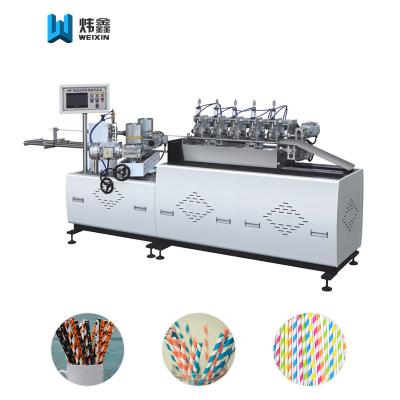China High Speed Paper Straw Making Machine with 5 Head Design 250pcs/min for sale