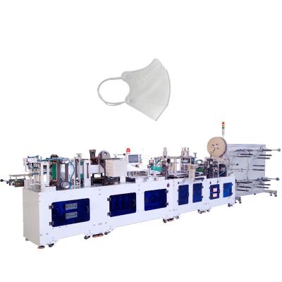 China Fully Automatic Medical N95 Mask Making Production Machine  for N95 mask 70-80pcs/min for sale