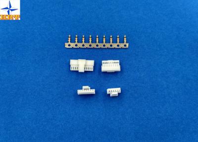 China White 1.00mm Circuit Wire Connectors Housing With PA66 Materials for sale