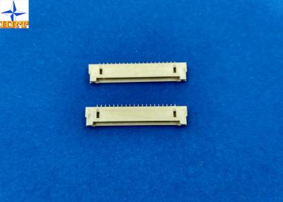 China 1.25mm Pitch right angle Wafer Connector, DF14 wire connector, side entry type shrouded header for sale