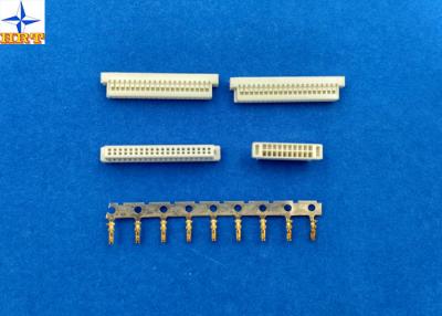 China Phosphor Bronze Pitch 1.0mm Wire To Board Connectors Dual Row With PA46 Material for sale