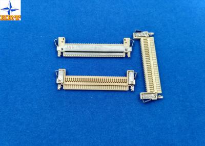 China Electronic Tablet PC Lvds Connectors 1mm Crimp Style , White Color 30 Pin Connector for sale